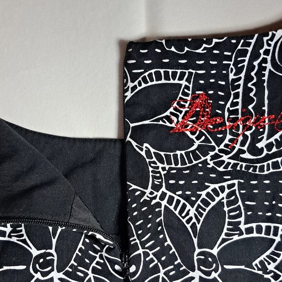 DESIGUAL formal dress Sz 36 eu ( S to M ) Sheath Sleeveless STAR DESIGNER PARTY - Picture 11 of 16